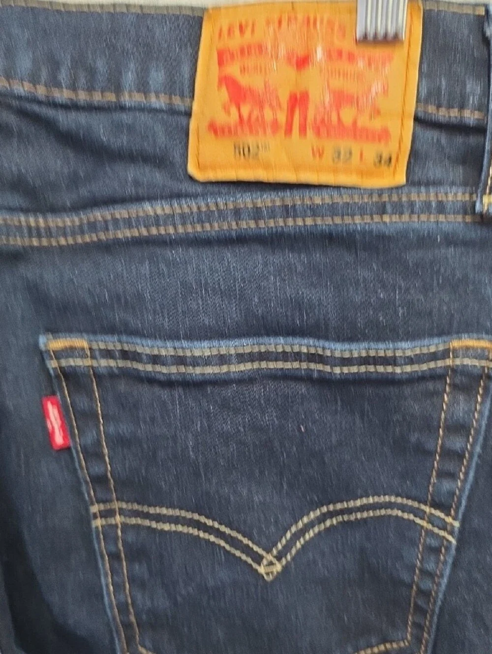 Levi's Slim Straight Jeans in Deep Indigo